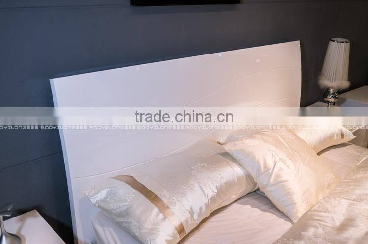 King Size Bed Dimensions White Chinese Modern Bed Frame