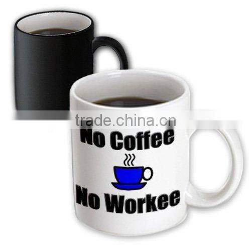 Fantasy Mugs Ceramic Color Changing Creative Black Mug