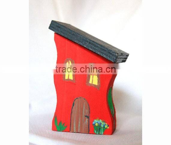 Wooden house Wood toy Wood house