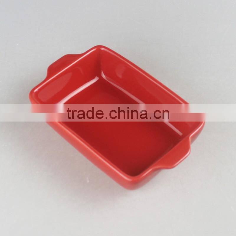 rectangular Ceramic baking dish