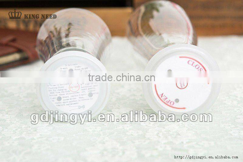 800ml & 450ml clear plastic led juice cups, flashing cups