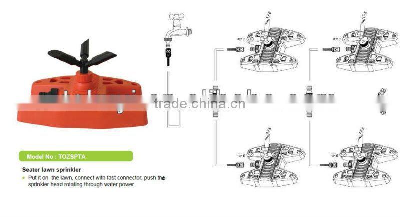 Full Circle Plastic Irrigation Impact Sprinkler