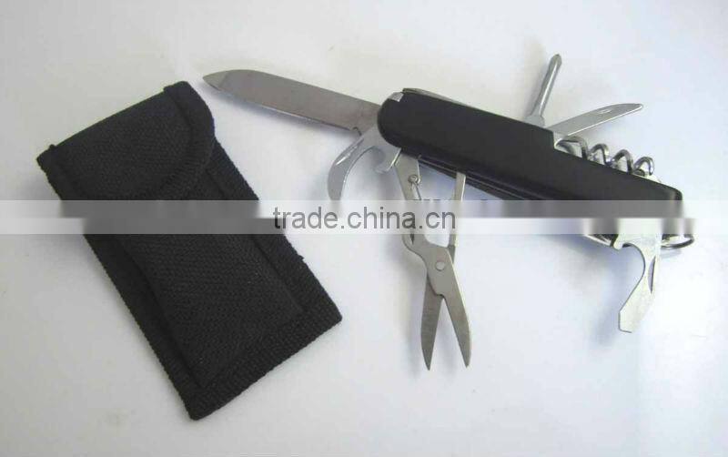Good Package With Nylon Pouch 7 Function Hunting Knife