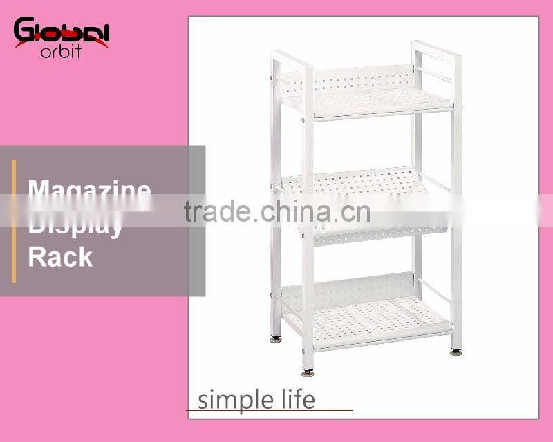 Space saver metal storage shelf with wheels, detachable warehouse storage rack
