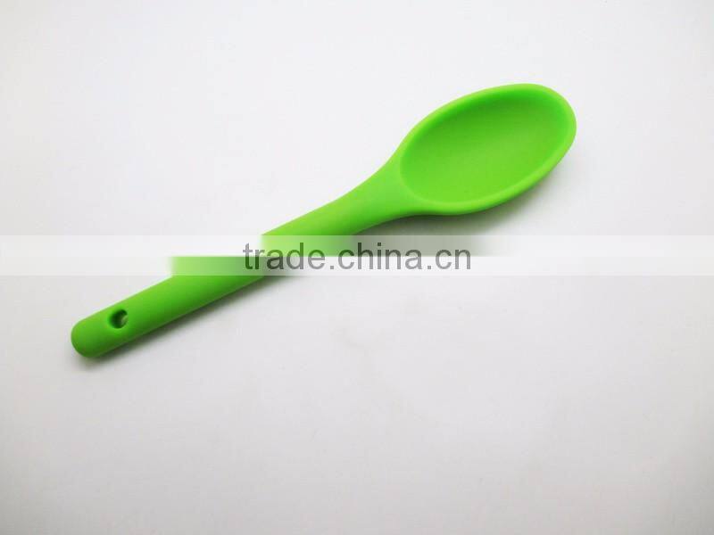 Food grade Soft Silicone Feeding Spoons set unbreakable flexible Silicone Baby Spoon