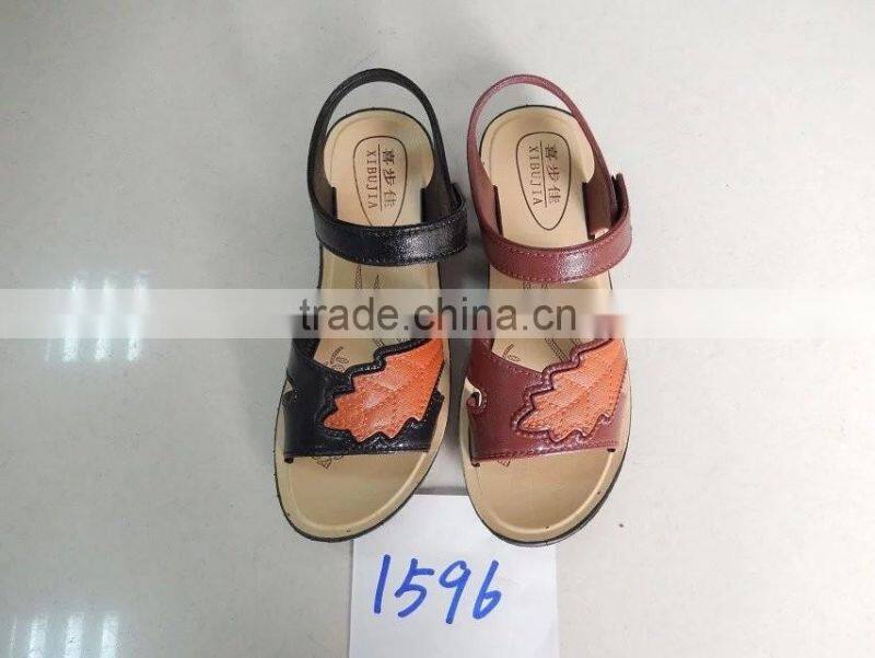 leather ladies summer sandal