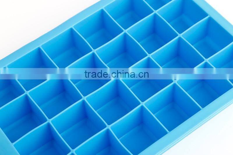 CBU21 Easy release silicone ice cube tray mold with 24 small cell