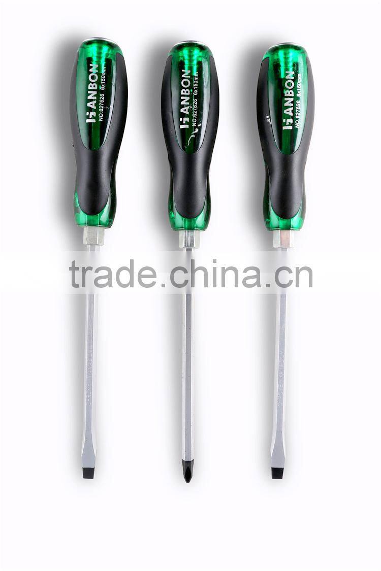 High Quality Slot Head / Flathead / regular screwdriver for Slotted Screws