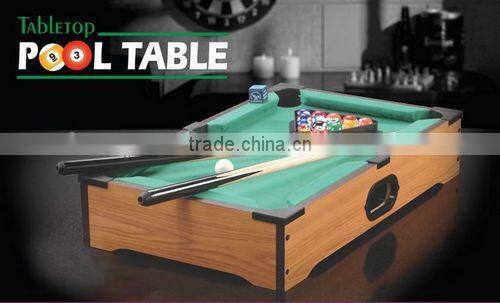 Table top Pool Table with Leg