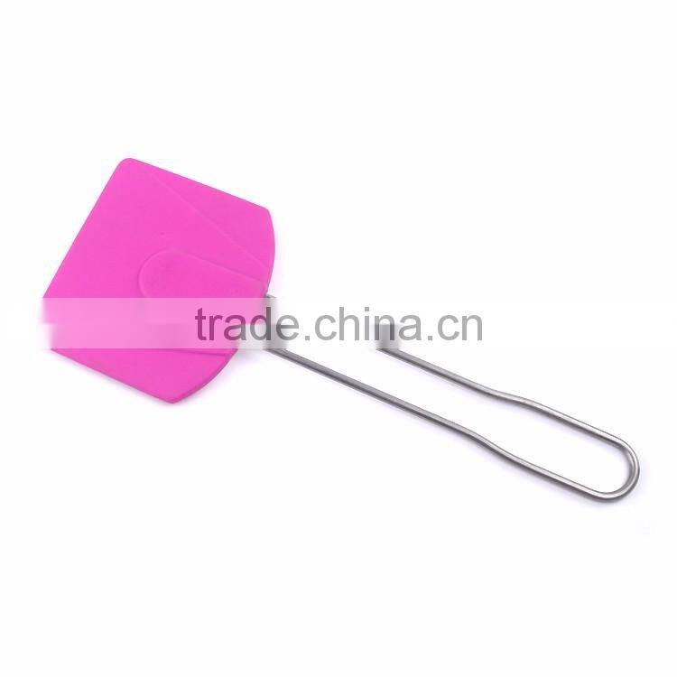 High quality silicone solid cookie baking & pastry spatula