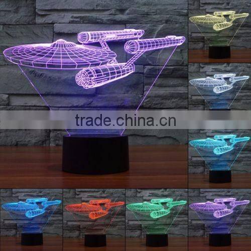 Novelty indoor room 10pcs led festival party decoration 3D night light