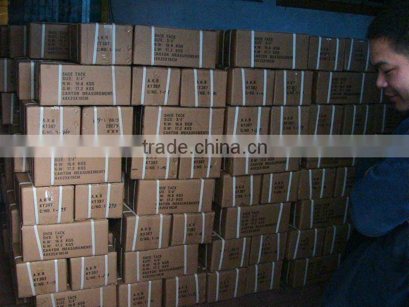 fine blue shoe tack nails