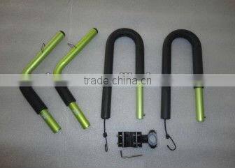 surf board rack for bike using