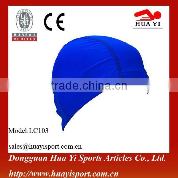 hot sale promotional free size Nylon watersports swim hat