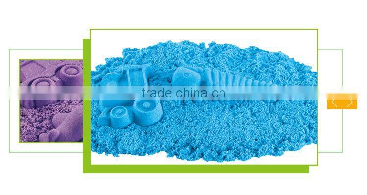 Good selling kids intelligent toy diy magic sand for kids