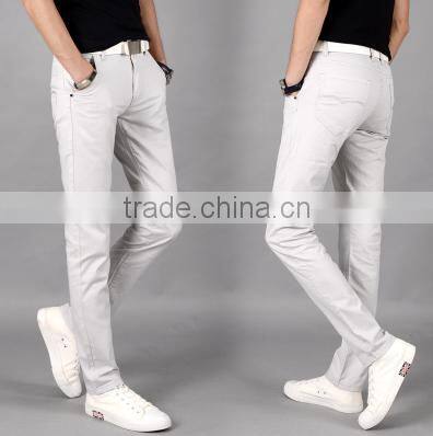 2016 Summer Men Long Thin Fashion Casual Pants