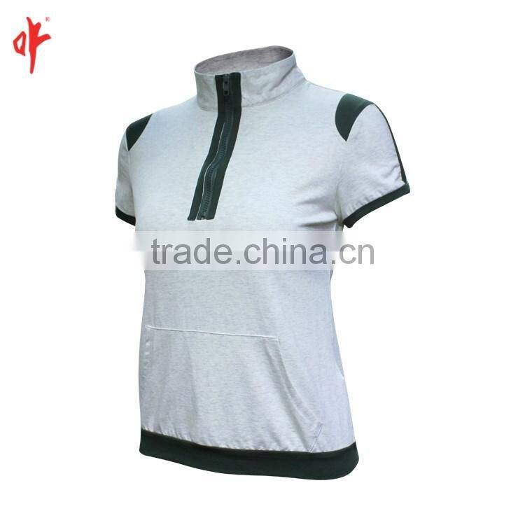 China factory 100% cotton pedestrianism outdoor sports t shirts/climbing shirts for Ladies
