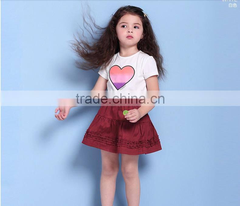 kid t-shirt wholesale market brand new fashion custom print t-shirt