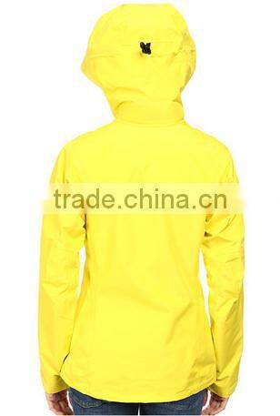 2015 ladies light weight water proof wind proof water proof coatings jacket