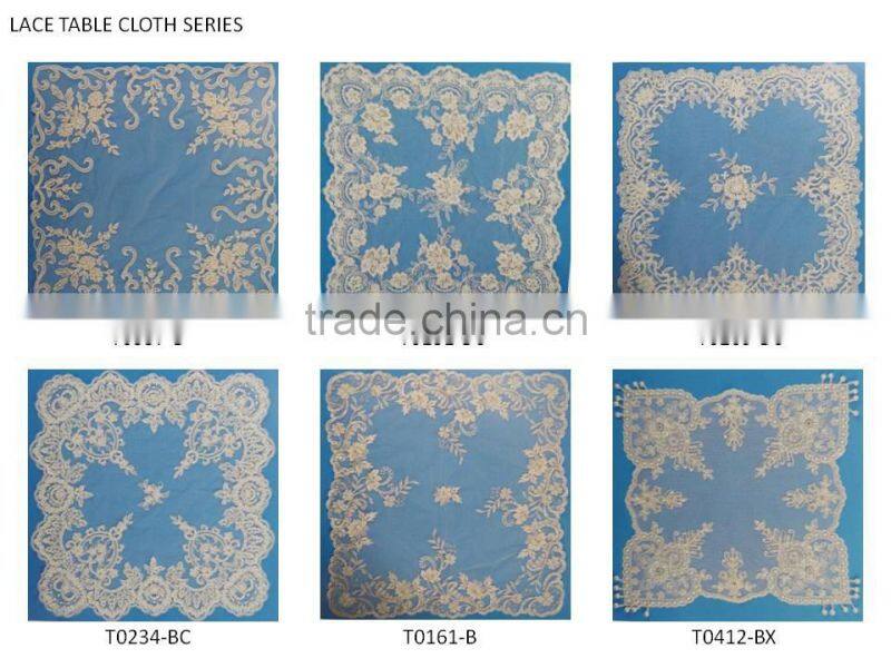 hand made embroidery designs table cloth