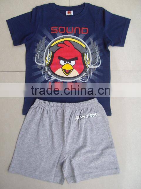 100 COTTON KIDS SHORTS PAJAMA SETS WITH CUTE PRINT