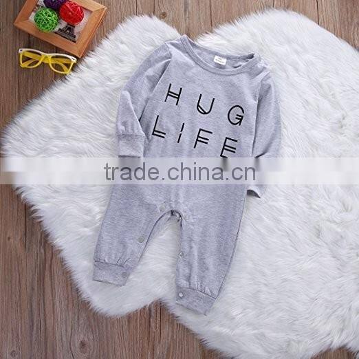 100% cotton Custom design print baby clothing onesie