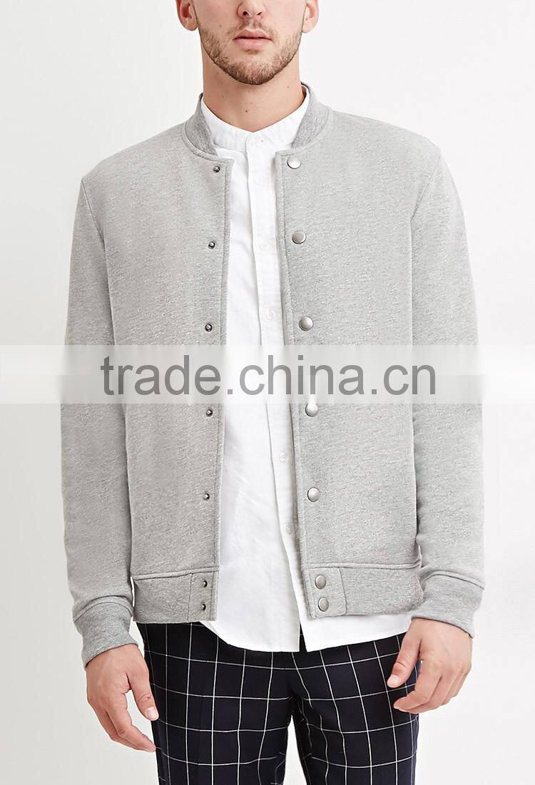 new design fashion blank baseball jacket for men