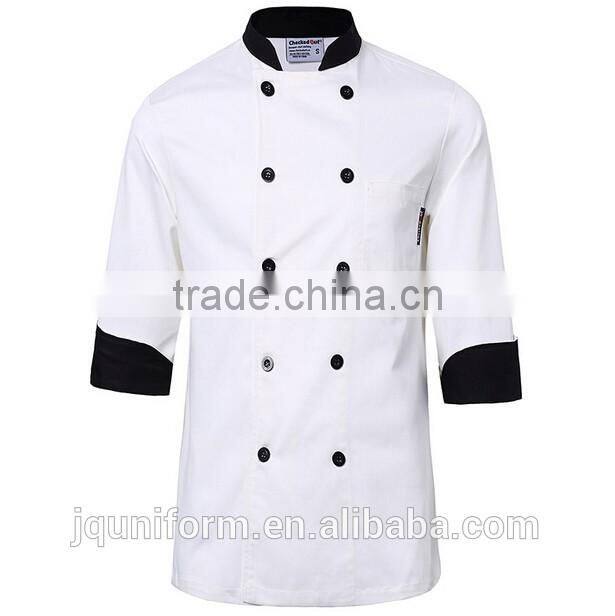 Good Quality Simple Waterproof and Oilproof French Chef Work Uniform Wholesale