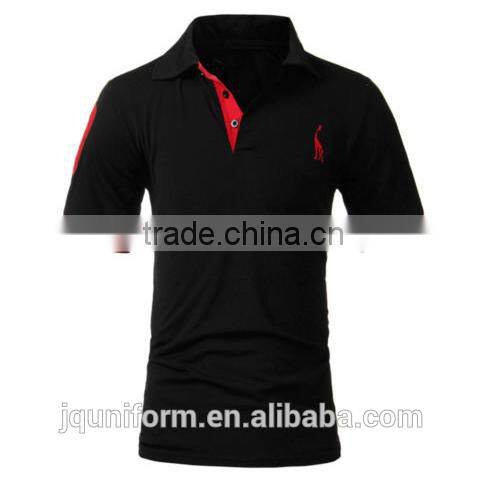 2016 New Mens Slim Fit Stylish POLO Shirt Short Sleeve Casual T-shirts