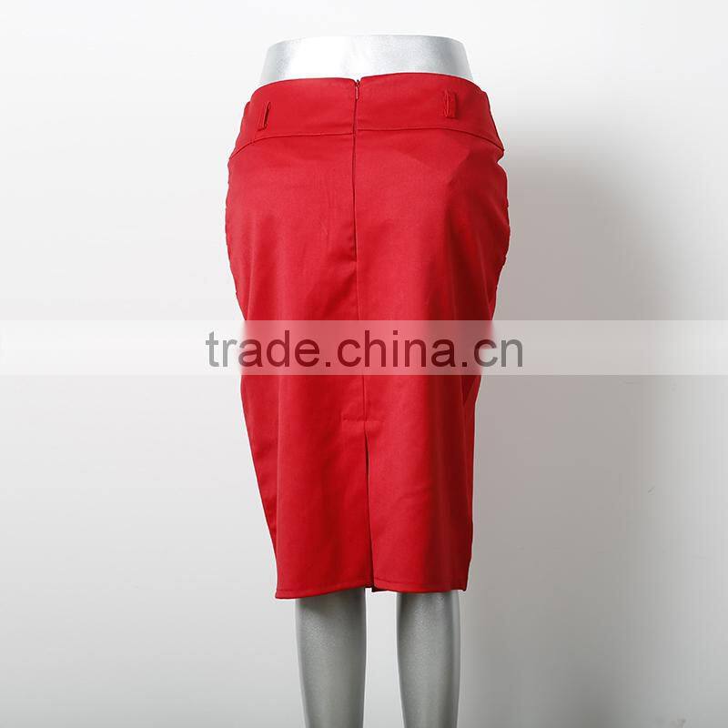 YILEYA Latest fashion new arrival ladies elastic high-waisted pencil skirt