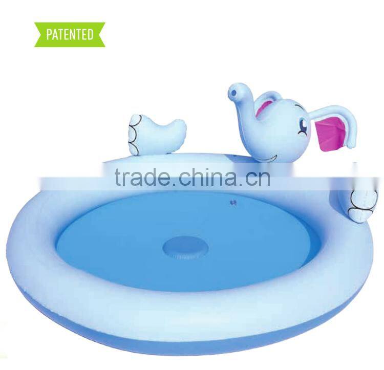 Bestway 1.68 m x 1.52 m x 65 cm Elephant Amusement Fountain