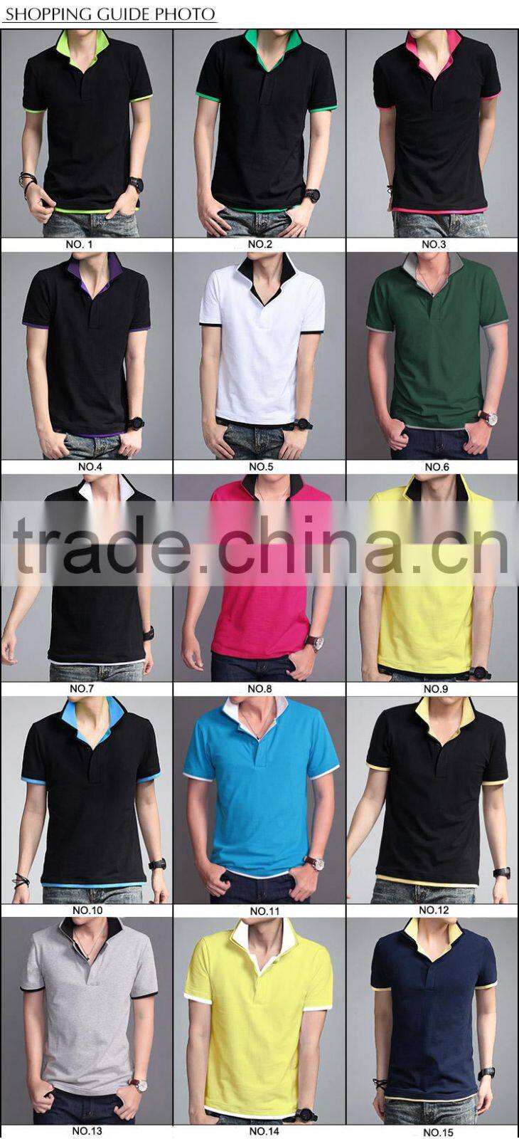 summer men polo shirt, 100%cotton short sleeves polo shirt