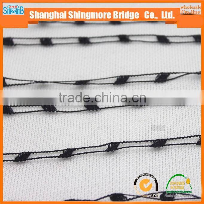 fancy yarn manufacturer hot sales oeko tex 100 quality nylon polyester lurex ladder yarn with 50 gram balls