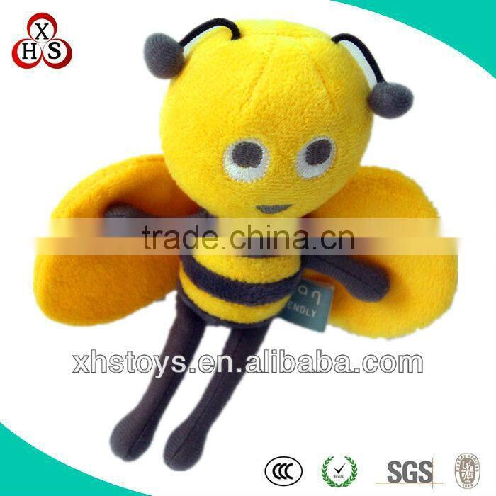 Cheap custom keychain plush butterfly stuffed toy