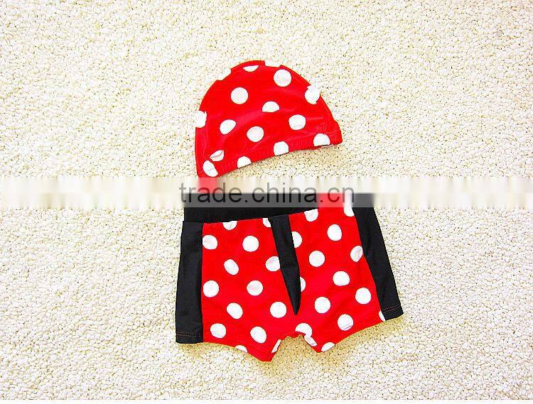 Soft one piece children swimming bathing shorts