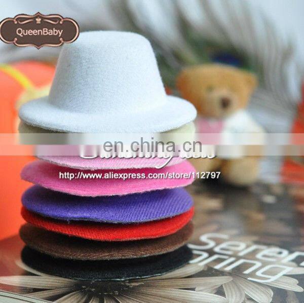 Red 2013 Hot Sale Promotion Cute 4" Mini Top Hat Baby Hats Felted Wool on sunshine field