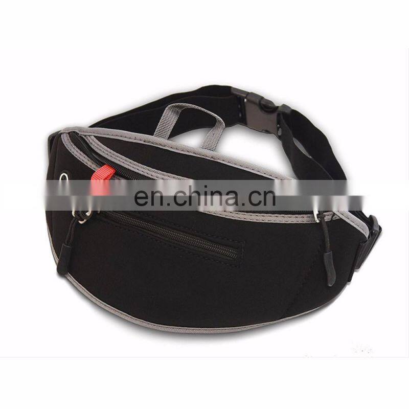 RFID NeopreneTravel Belt With Adjustable Straps Stores Money Pouch