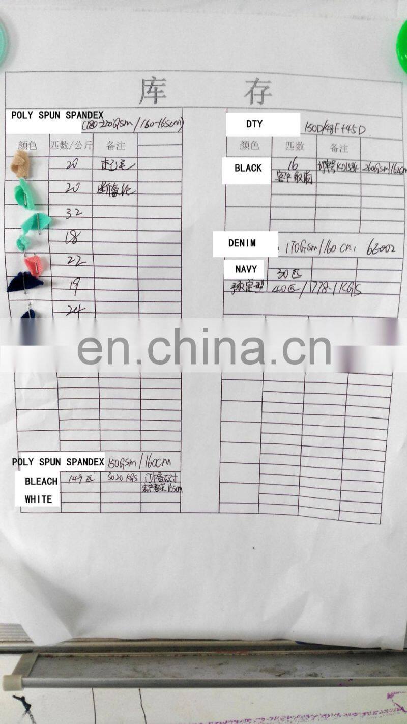 Shaoxing Winfar Manufacture lycra knitted fabric single jersey stock lot