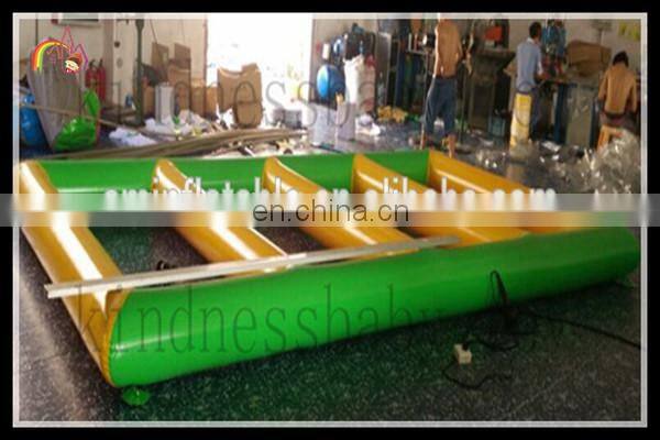 New Design inflatable water game,inflatable water island,water floating island for sale