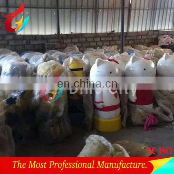 Factory wholesale price fiberglass Hellokitty statue
