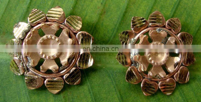 copper jewellery earrings manufacturer, copper jewelery earring exporter