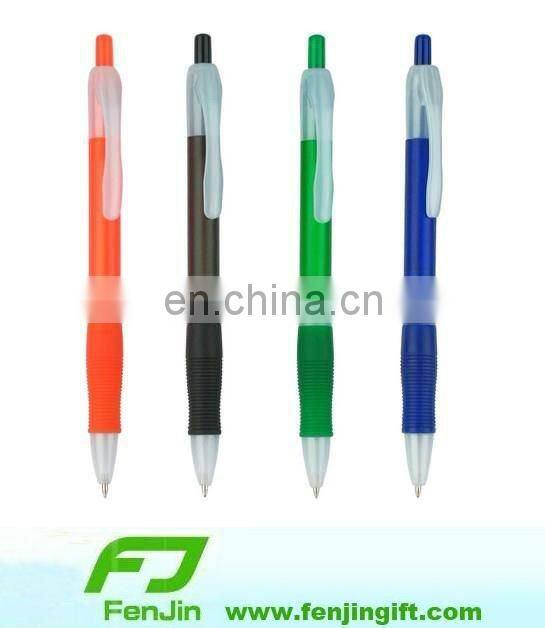Plastic white color ball pen