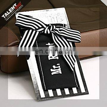 custom professional Embroidered name luggage bag tag for bags & suitcases