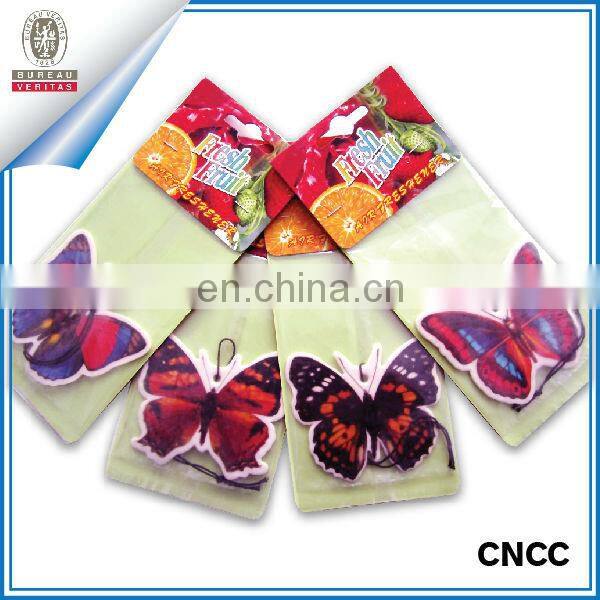 Car air freshener paper material auto air freshenr for decoration