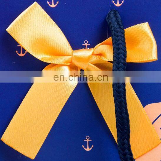 2015 fashion cute brown color cartoon pattern paper gift bag for sale