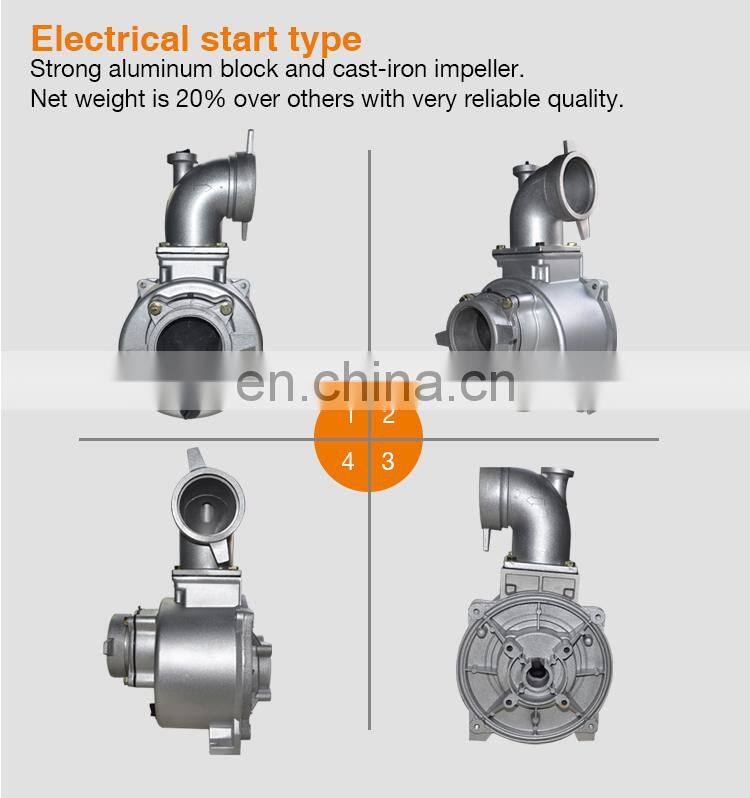 4 inch diesel water sewage high pressure fuel pump