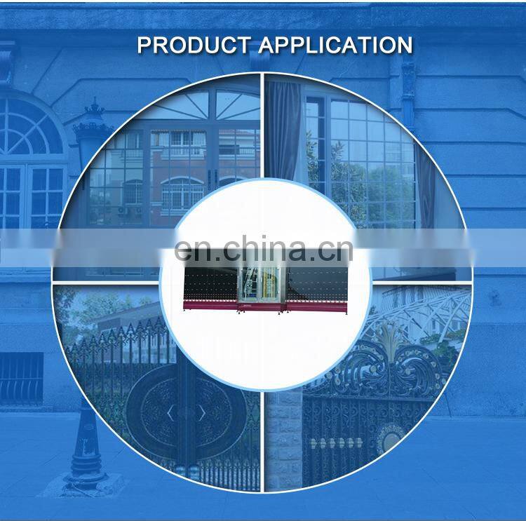 Vertical insulating glass cleaner with anti-corrosion material