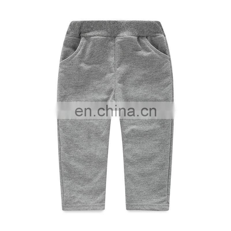 Autumn Baby Boy Set Contrast Color Hoodie Tops And Solid Color Trousers Dinosaur Printed Kids Boy Clothes Sets