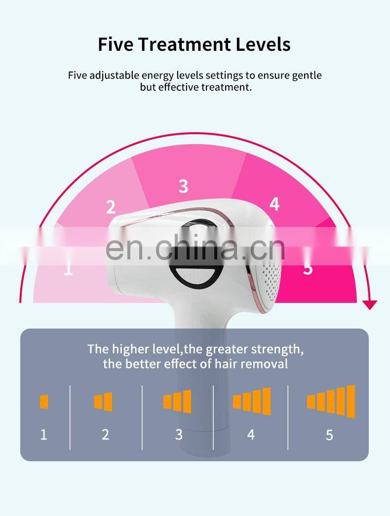 ICE compress laser ipl hair removal epilator for woman