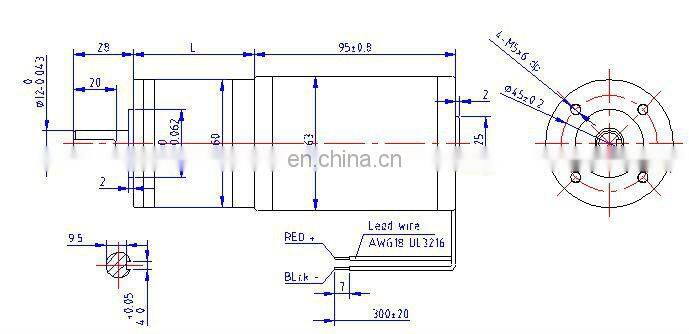 60PLG.63ZYT01A-24V planetary 24 volt dc gear motor; 24v dc planetary geared motor